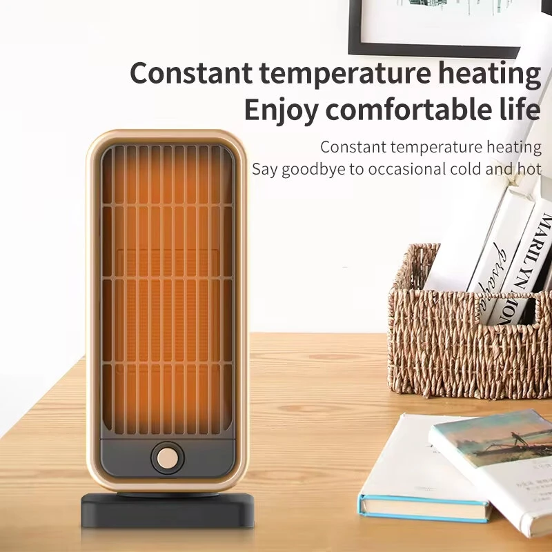 (image for) 500W Electric Portable Heater PTC Ceramic Fast Space Heater Overheating Tip Over Protection 3S Heating Space For Home Office