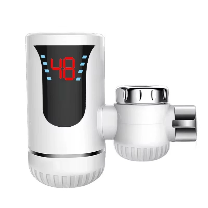 (image for) Instant Electric Water Heater Tap 3000W 220V IPX4 Waterproof Rapid Heating Easy Installation for Kitchen and Bathroom
